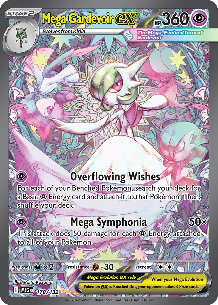 Mega Gardevoir ex #178 card image