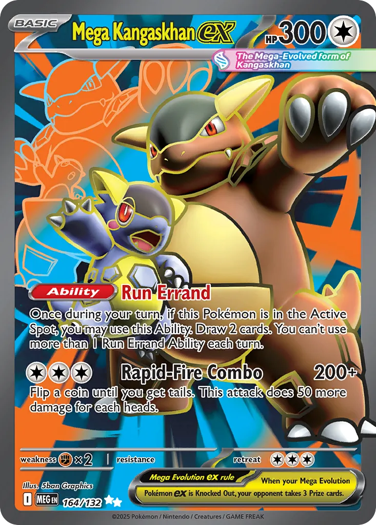 Mega Kangaskhan ex card image