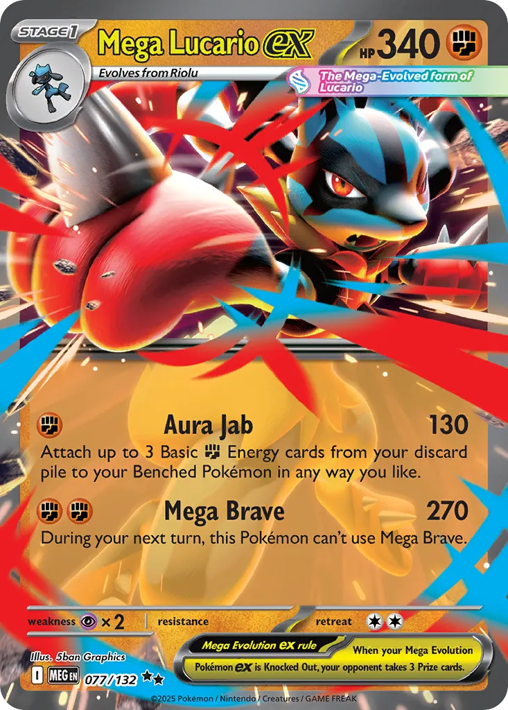 Mega Lucario ex card image