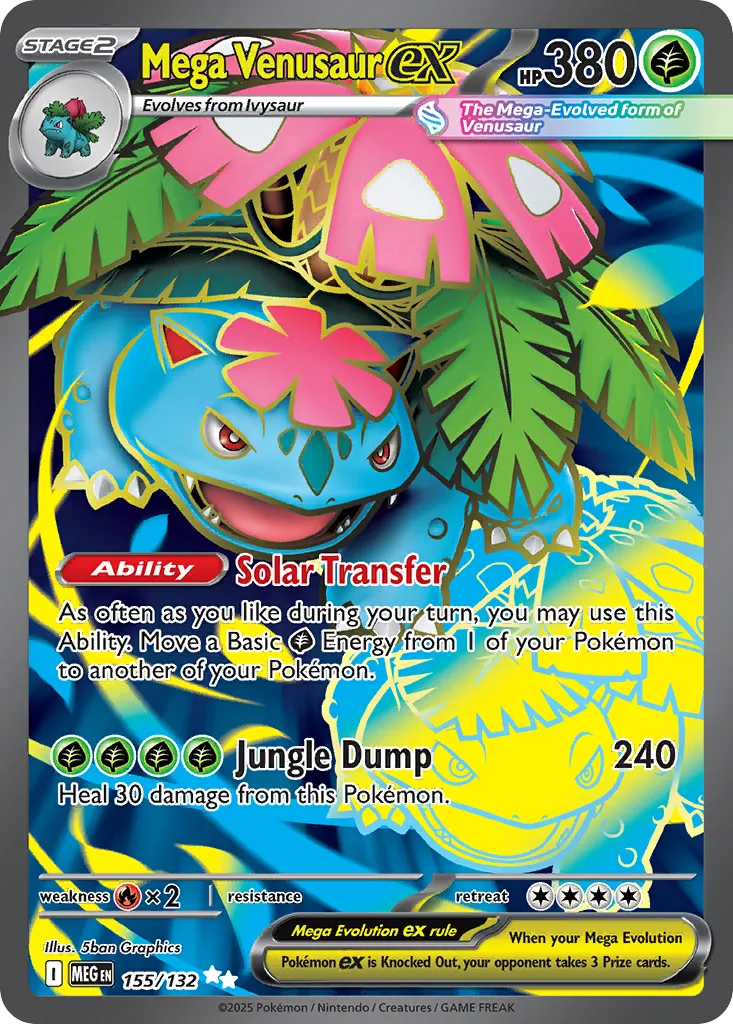 Mega Venusaur ex card image