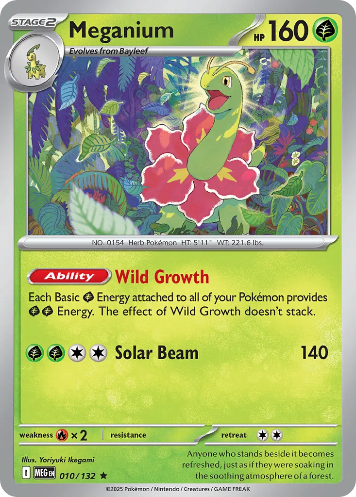 Meganium card image
