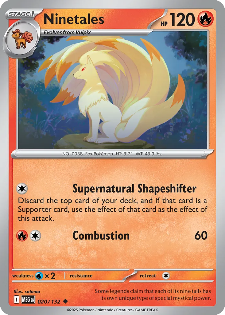 Ninetales card image