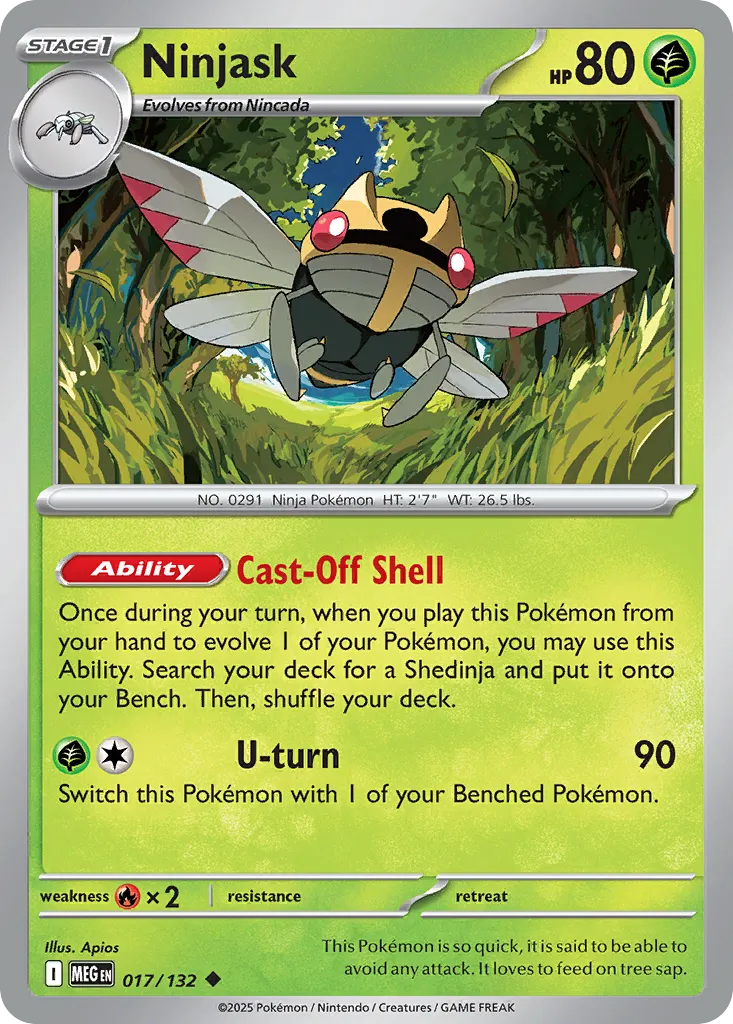 Ninjask card image