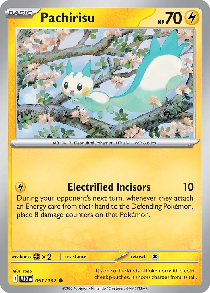 Pachirisu card image