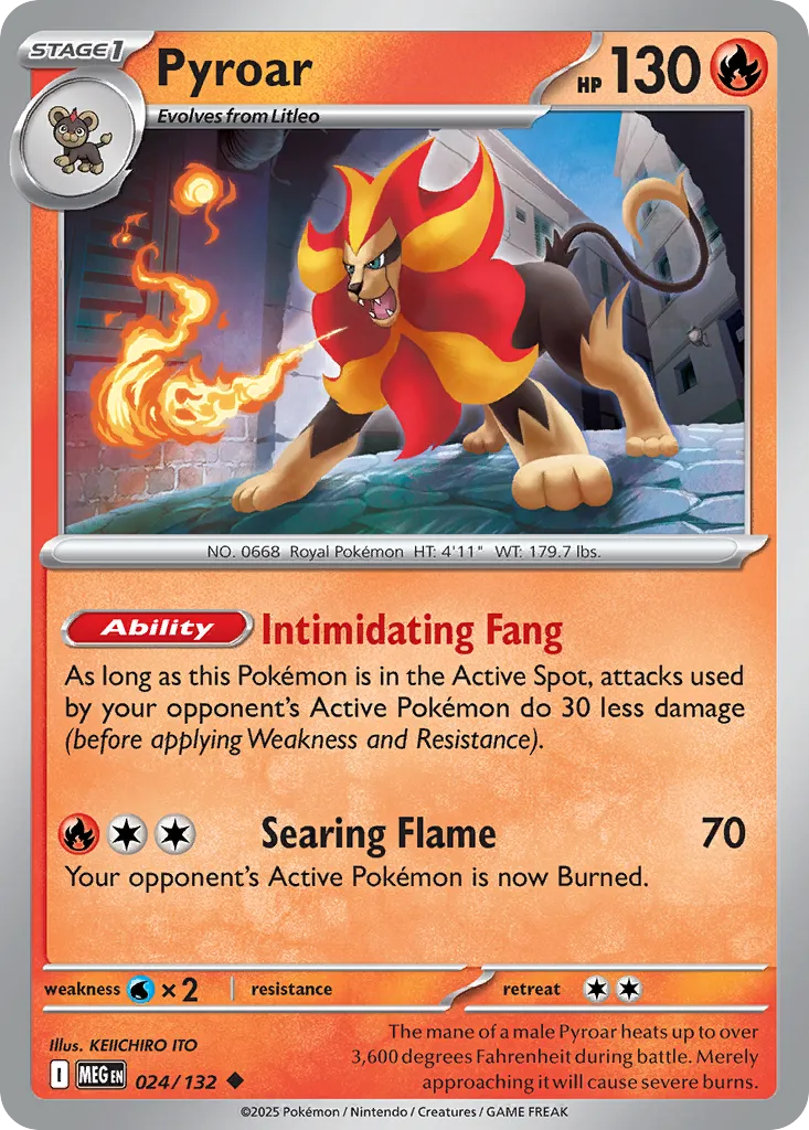 Pyroar card image