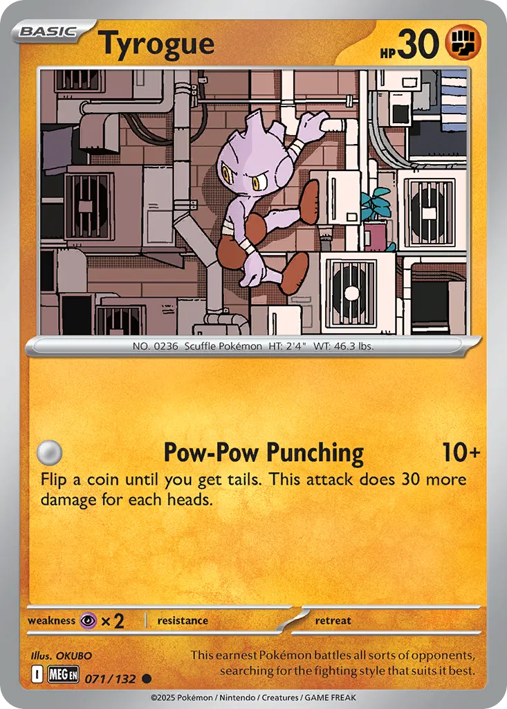 Tyrogue card image