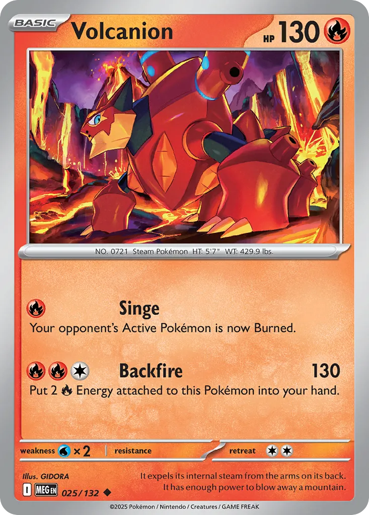 Volcanion card image