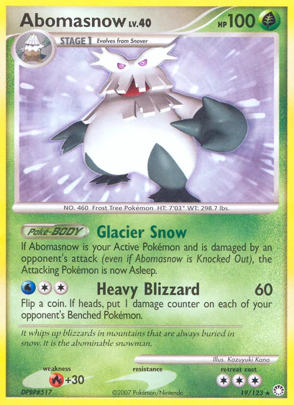 Abomasnow card image
