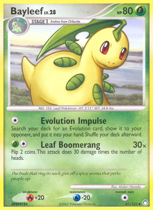 Bayleef card image