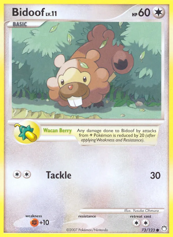 Bidoof card image