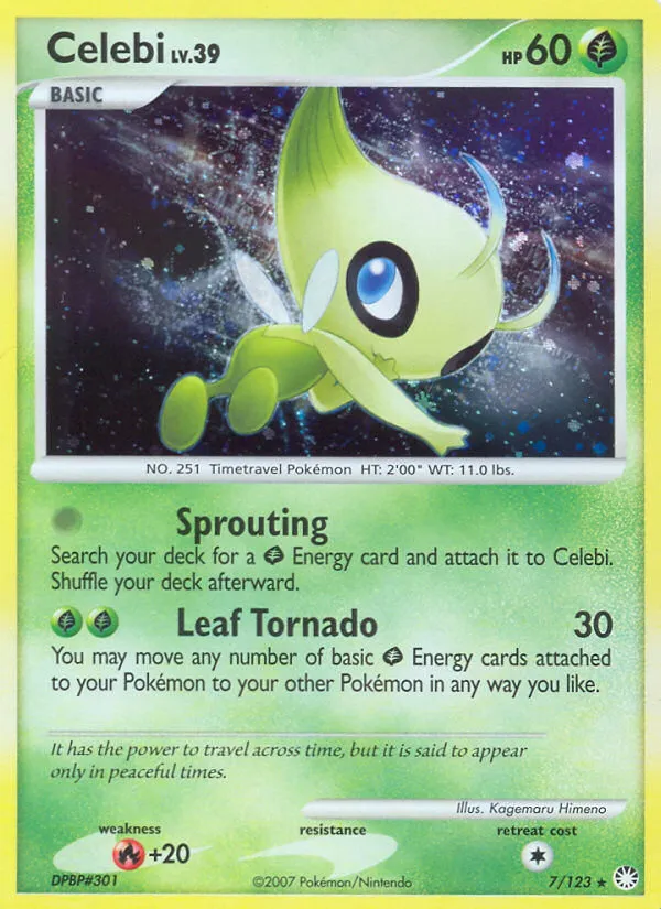 Celebi #7 card image