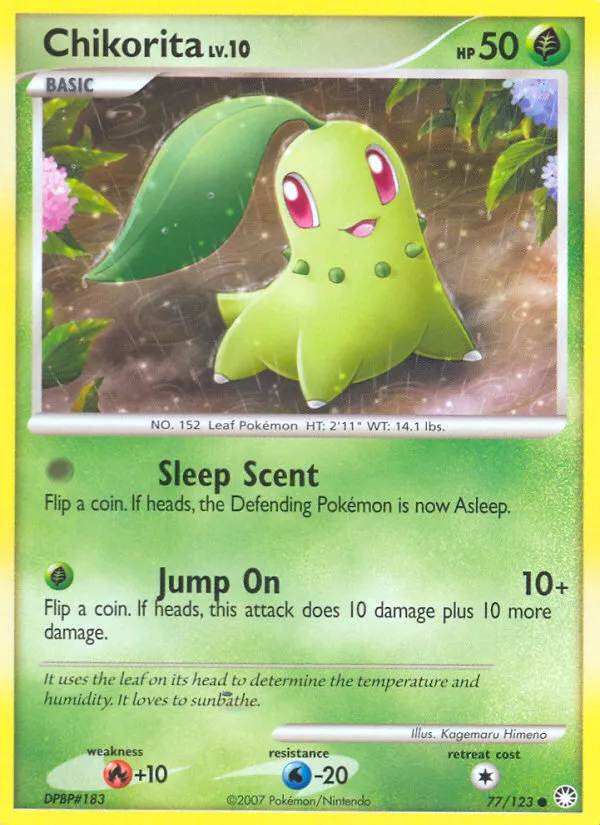Chikorita card image