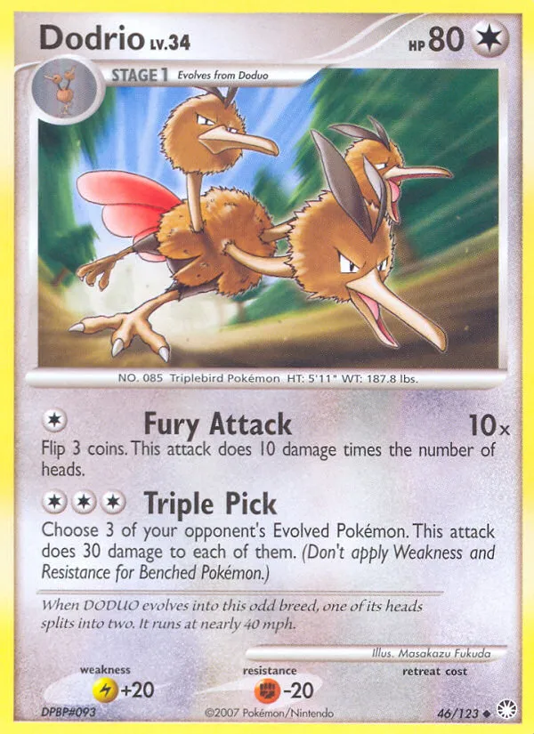 Dodrio card image