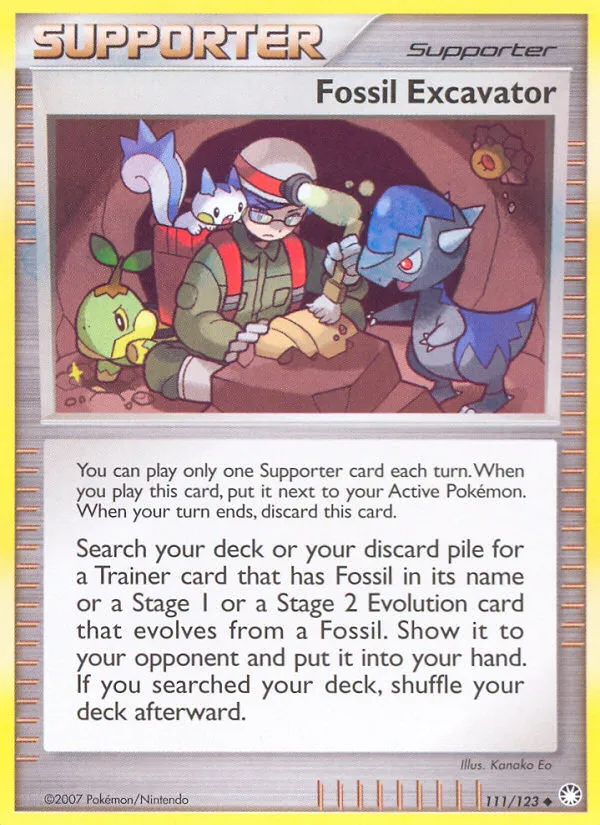 Fossil Excavator card image