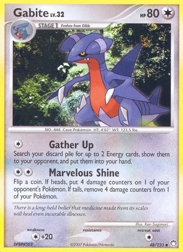 Gabite card image