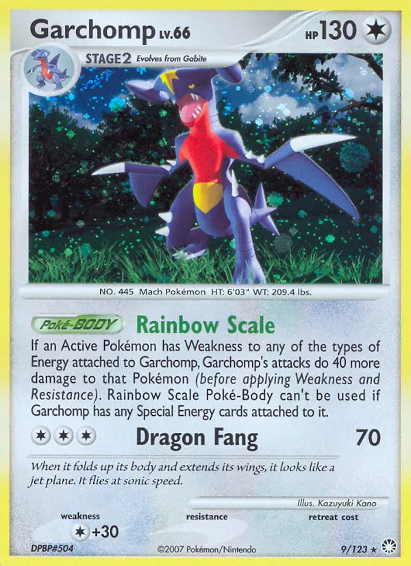 Garchomp #9 card image