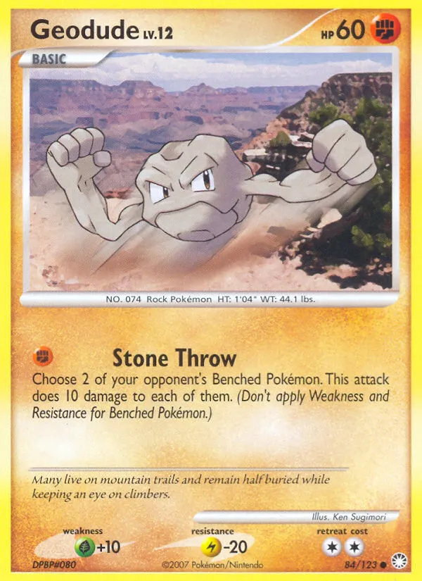 Geodude card image