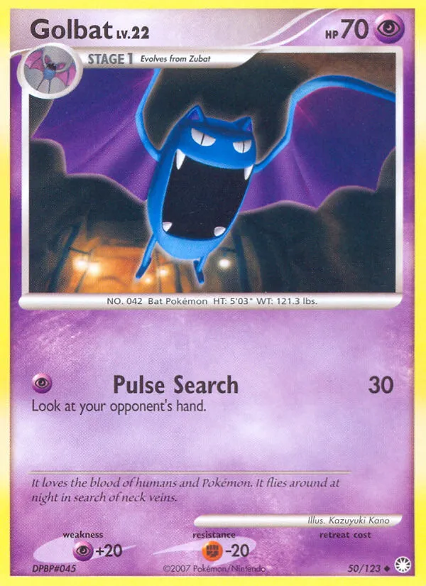 Golbat card image