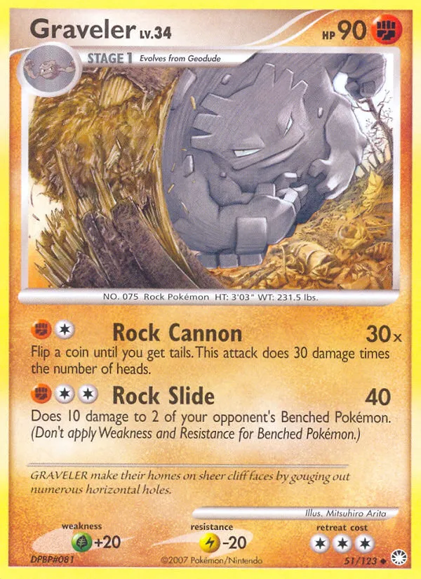 Graveler card image