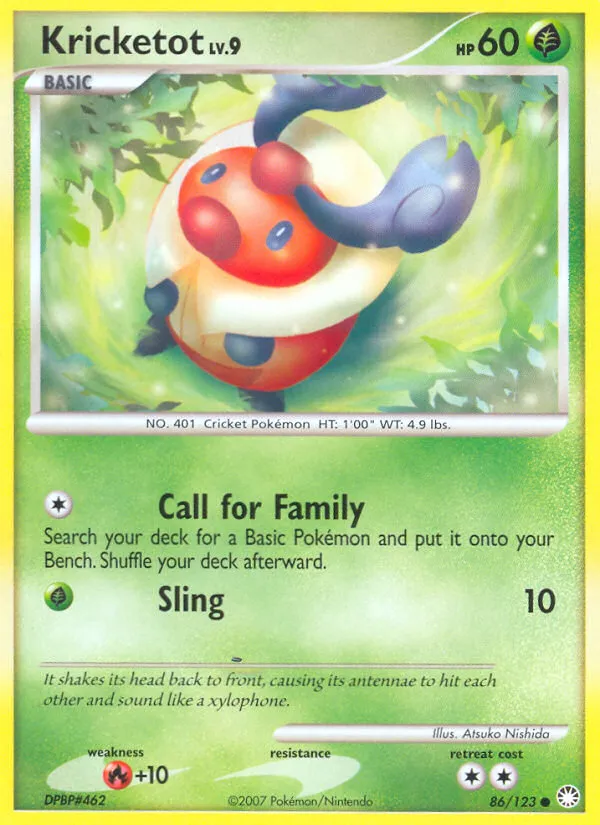 Kricketot card image