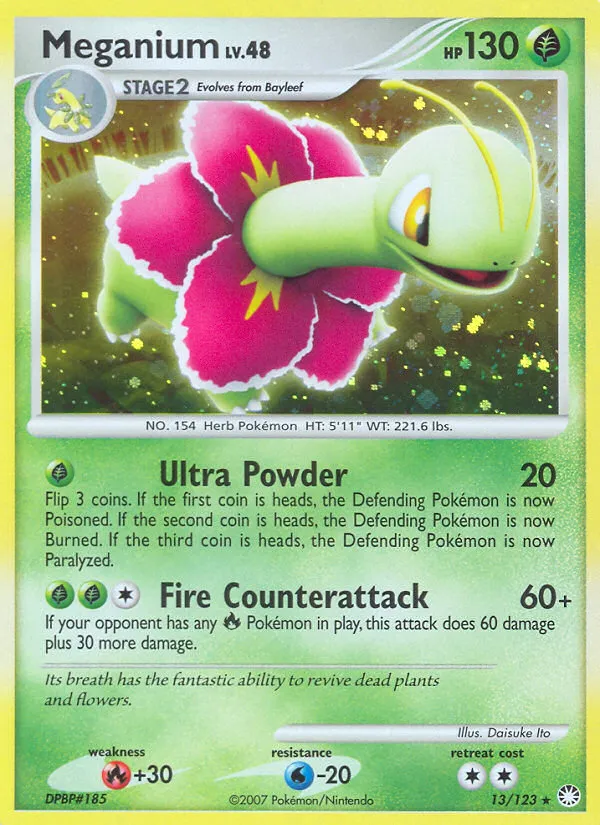 Meganium card image