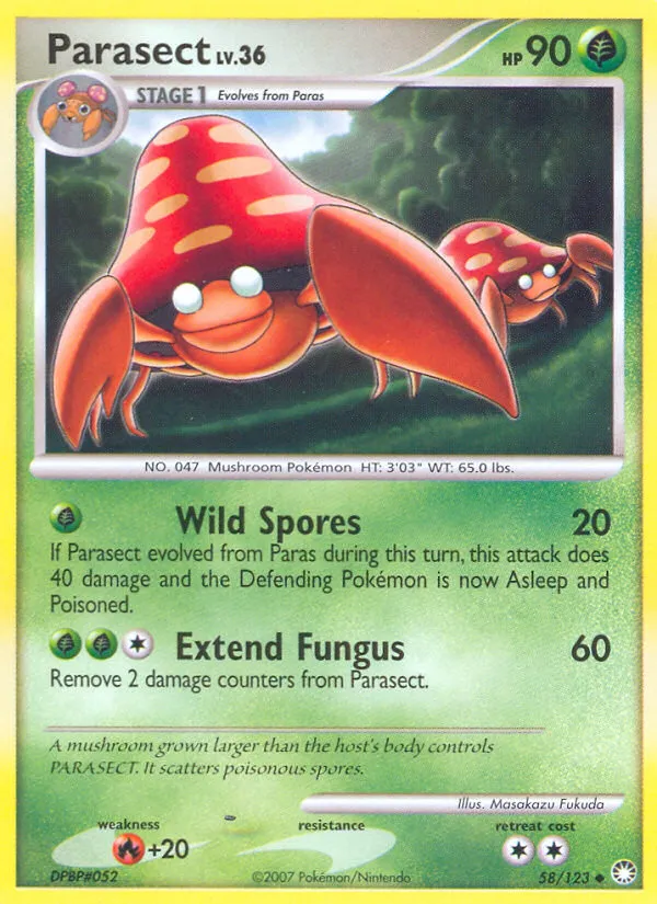 Parasect card image