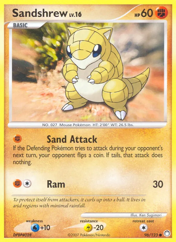Sandshrew card image