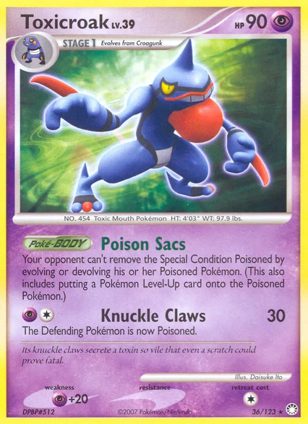 Toxicroak card image