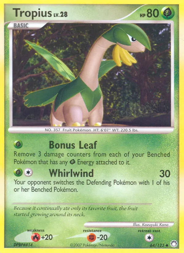 Tropius card image