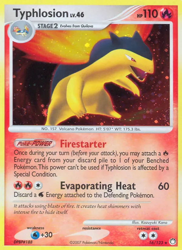Typhlosion card image