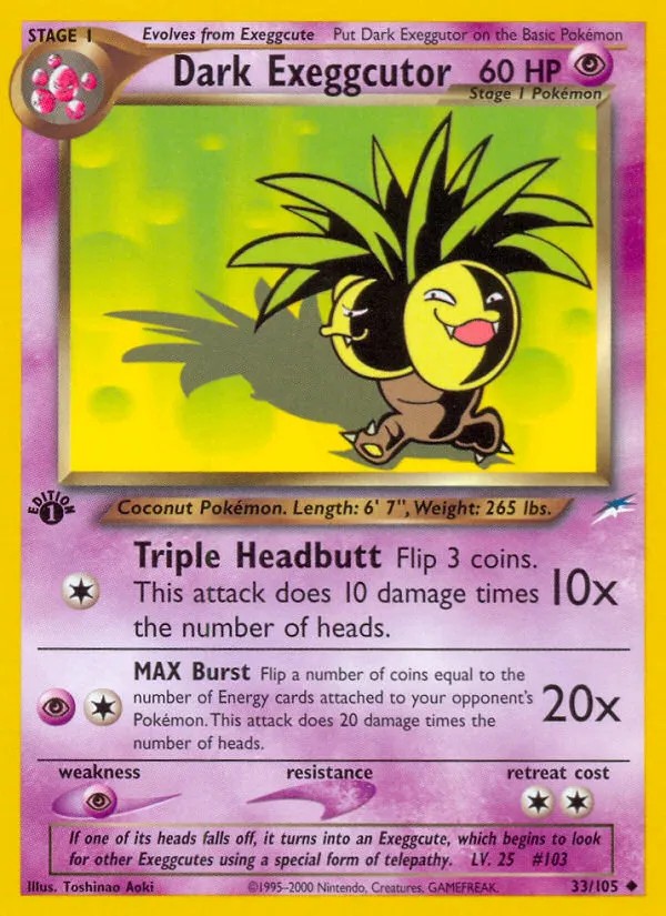 Dark Exeggutor card image