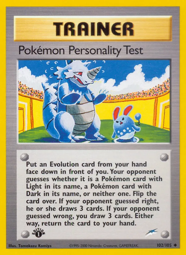 Pokemon Personality Test card image