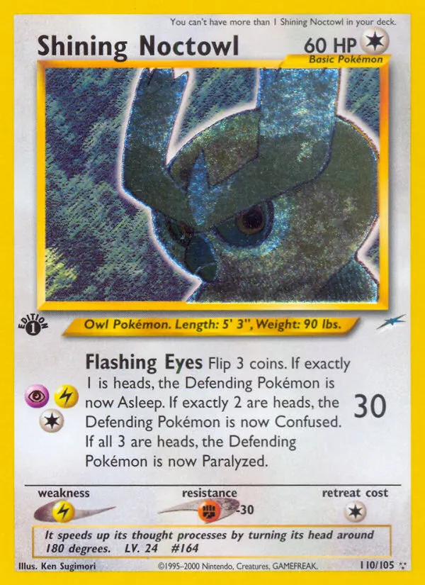 Shining Noctowl #110 card image