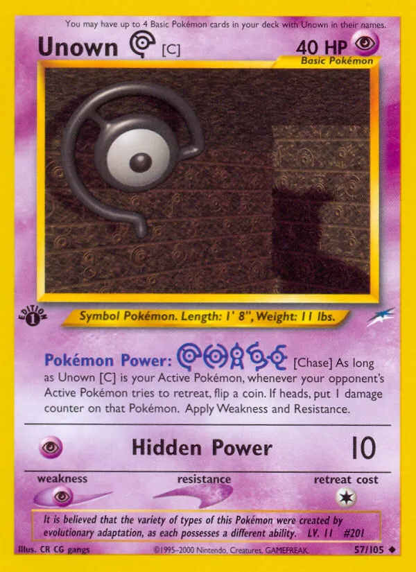 Unown [C] card image