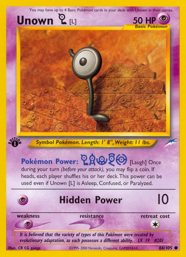 Unown [L] card image
