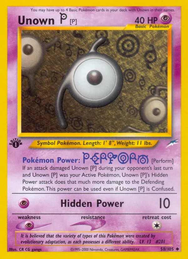 Unown [P] card image