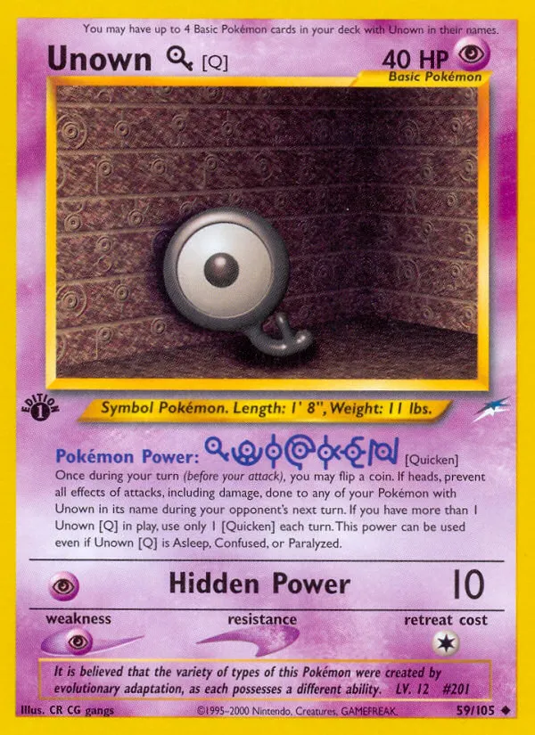 Unown [Q] card image