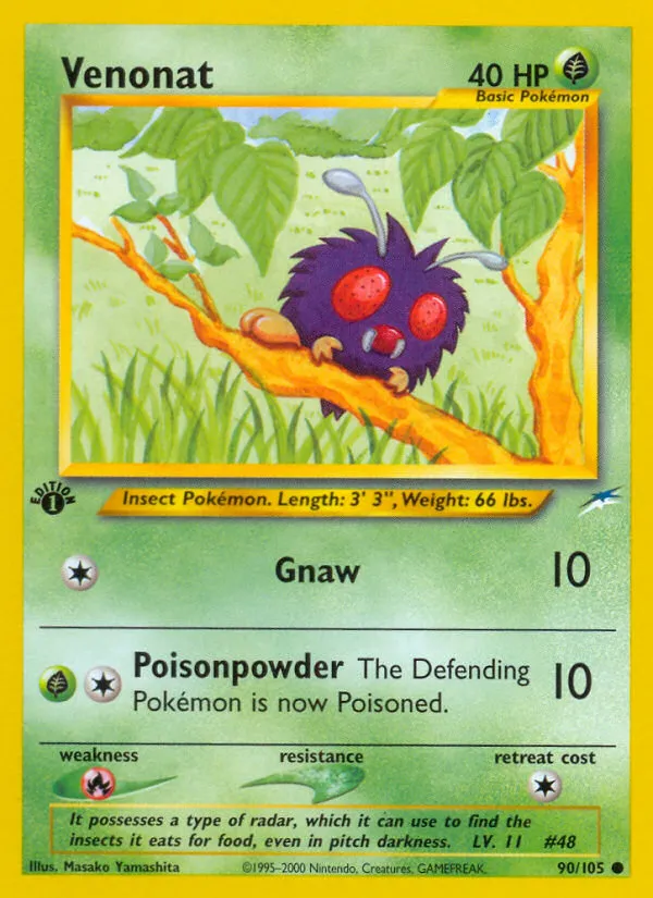 Venonat card image