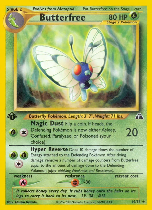Butterfree card image