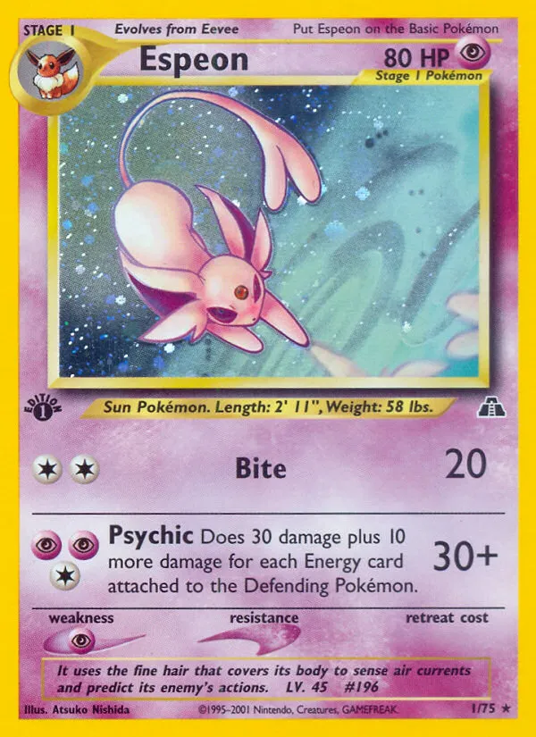 Espeon #1 card image
