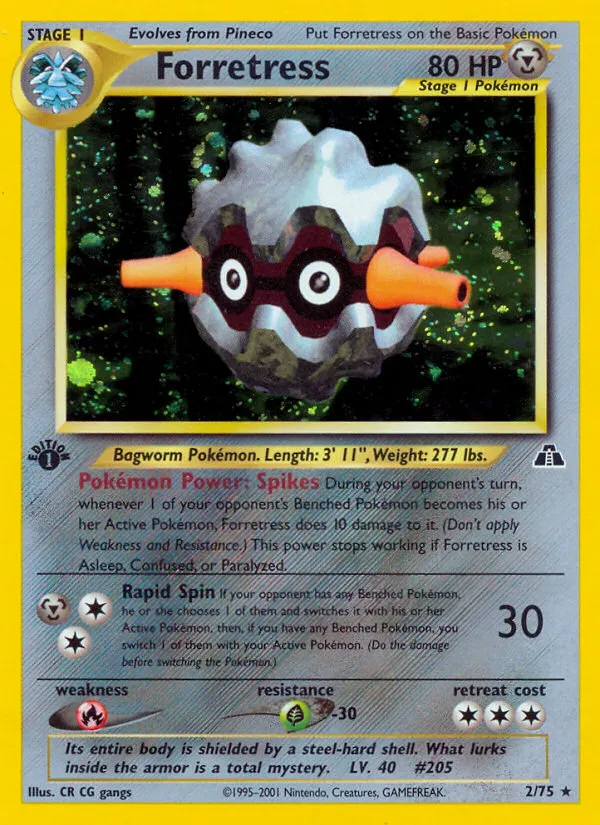 Forretress card image