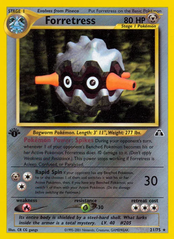 Forretress card image