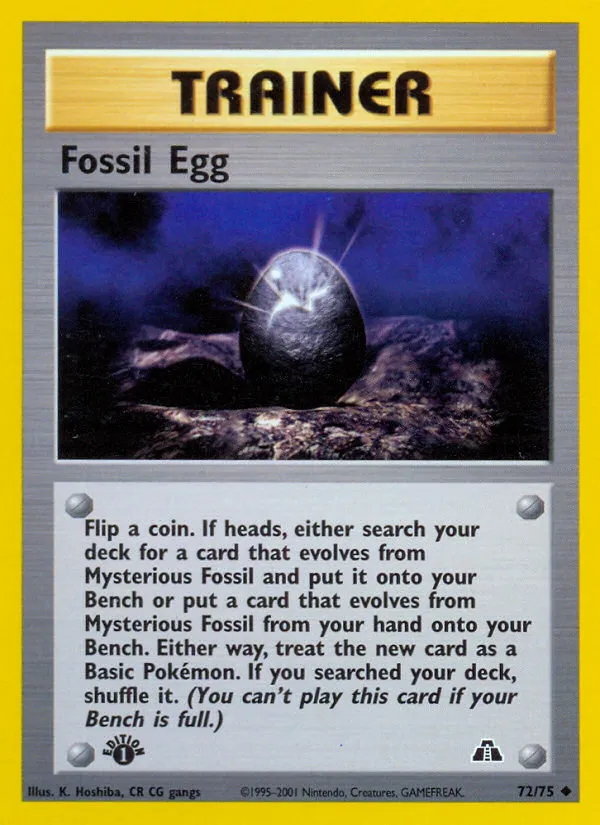 Fossil Egg card image