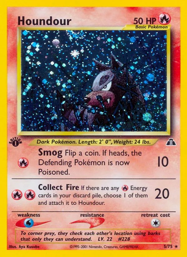 Houndour #5 card image