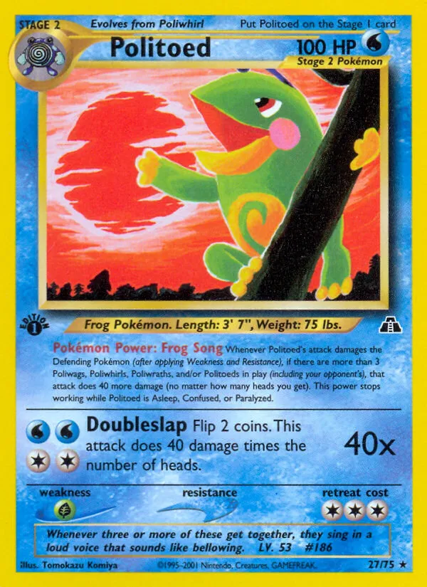 Politoed card image
