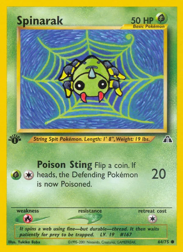 Spinarak card image