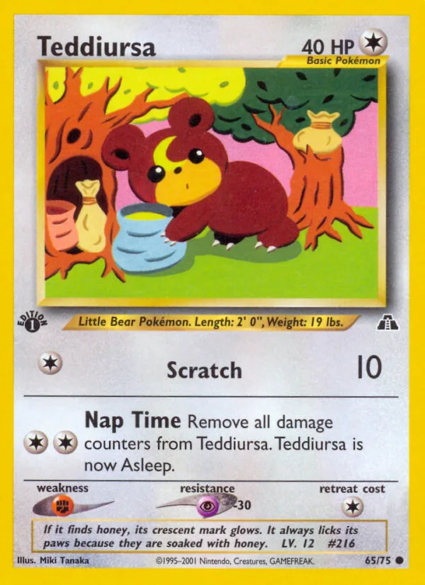 Teddiursa card image