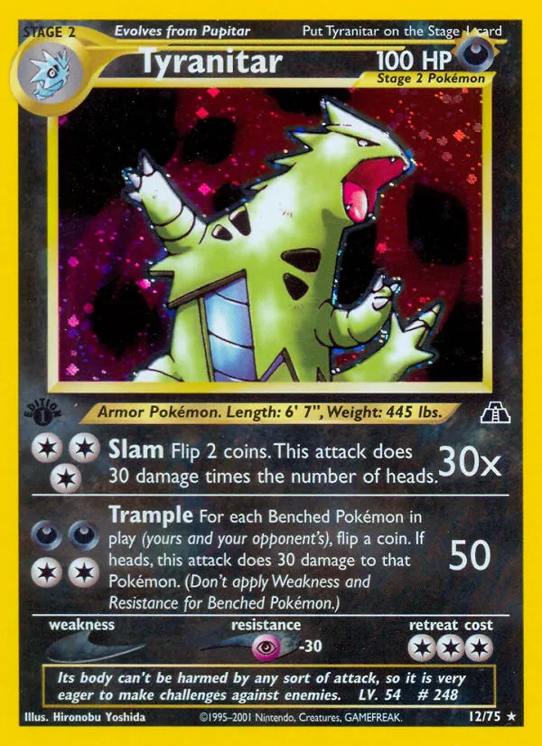 Tyranitar #12 card image