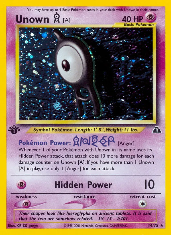 Unown [A] card image