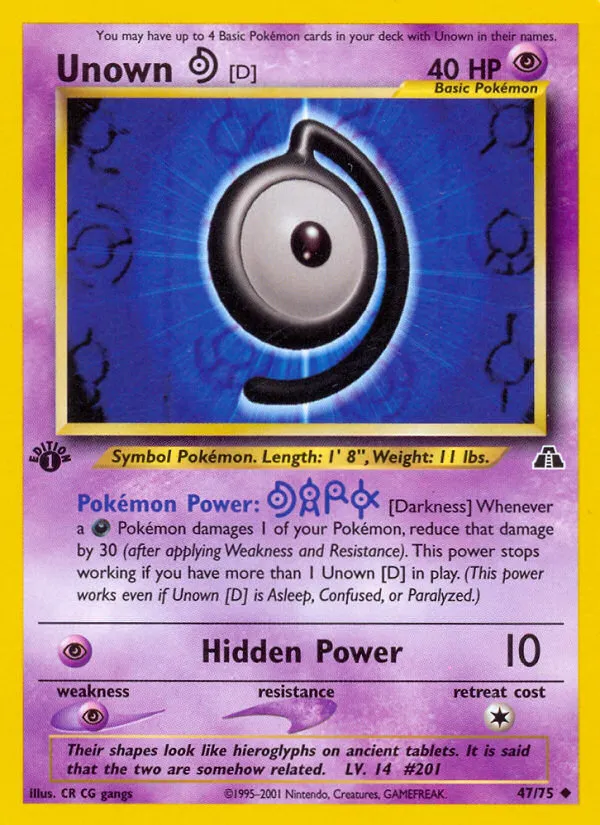 Unown [D] card image